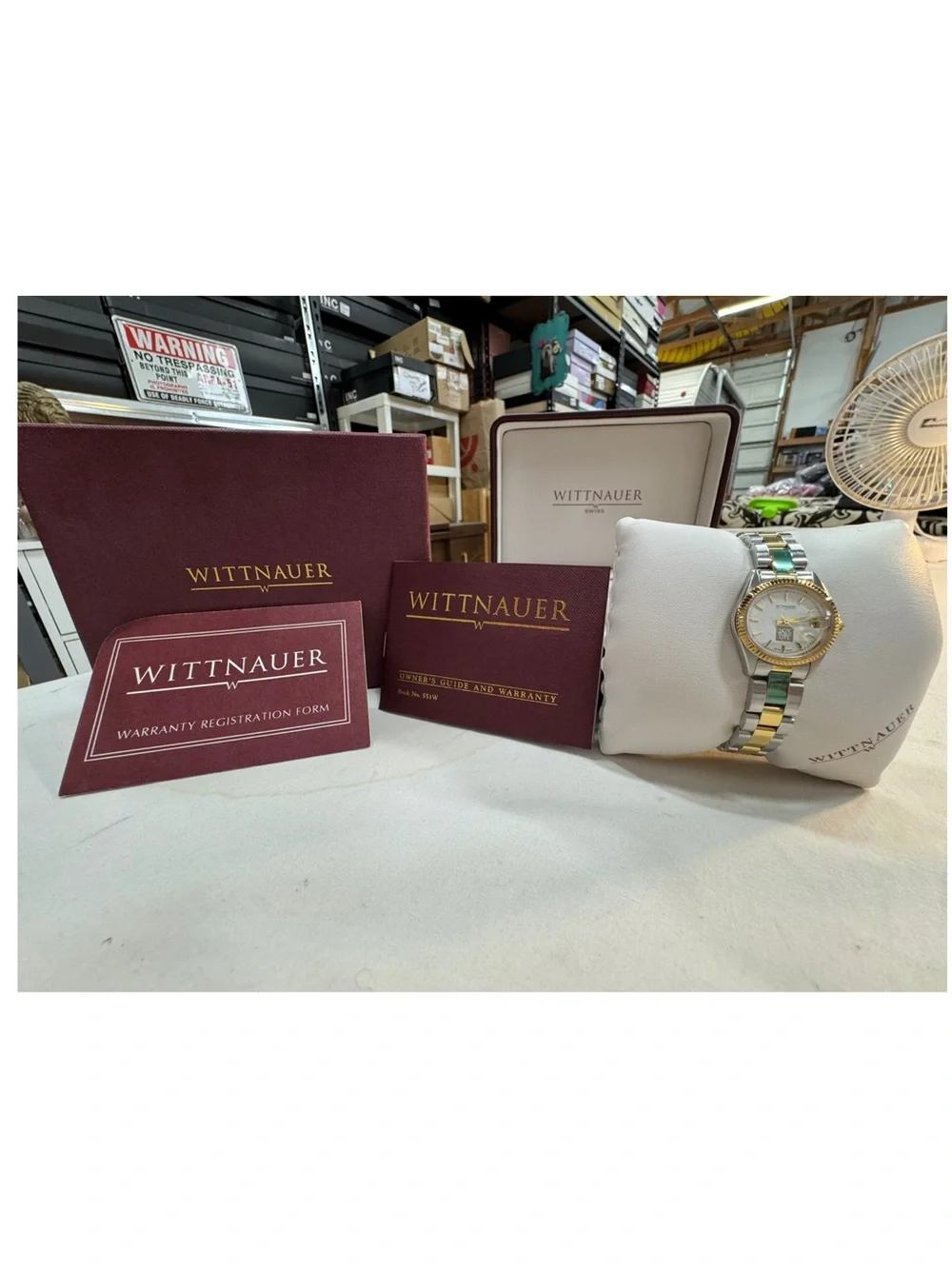 Wittnauer Women's Two-Tone Gold and Silver Brand New in Box